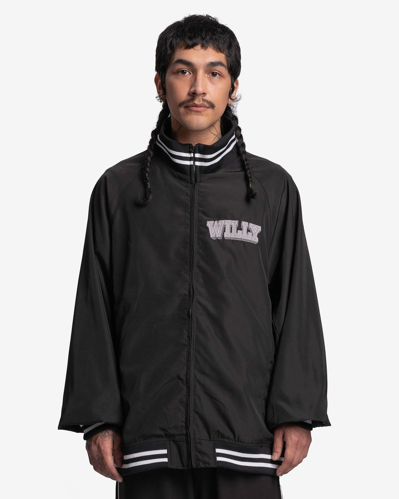 Stadium Jacket in Black – SVRN