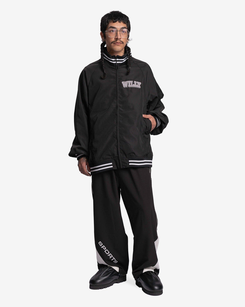 Stadium Jacket in Black – SVRN