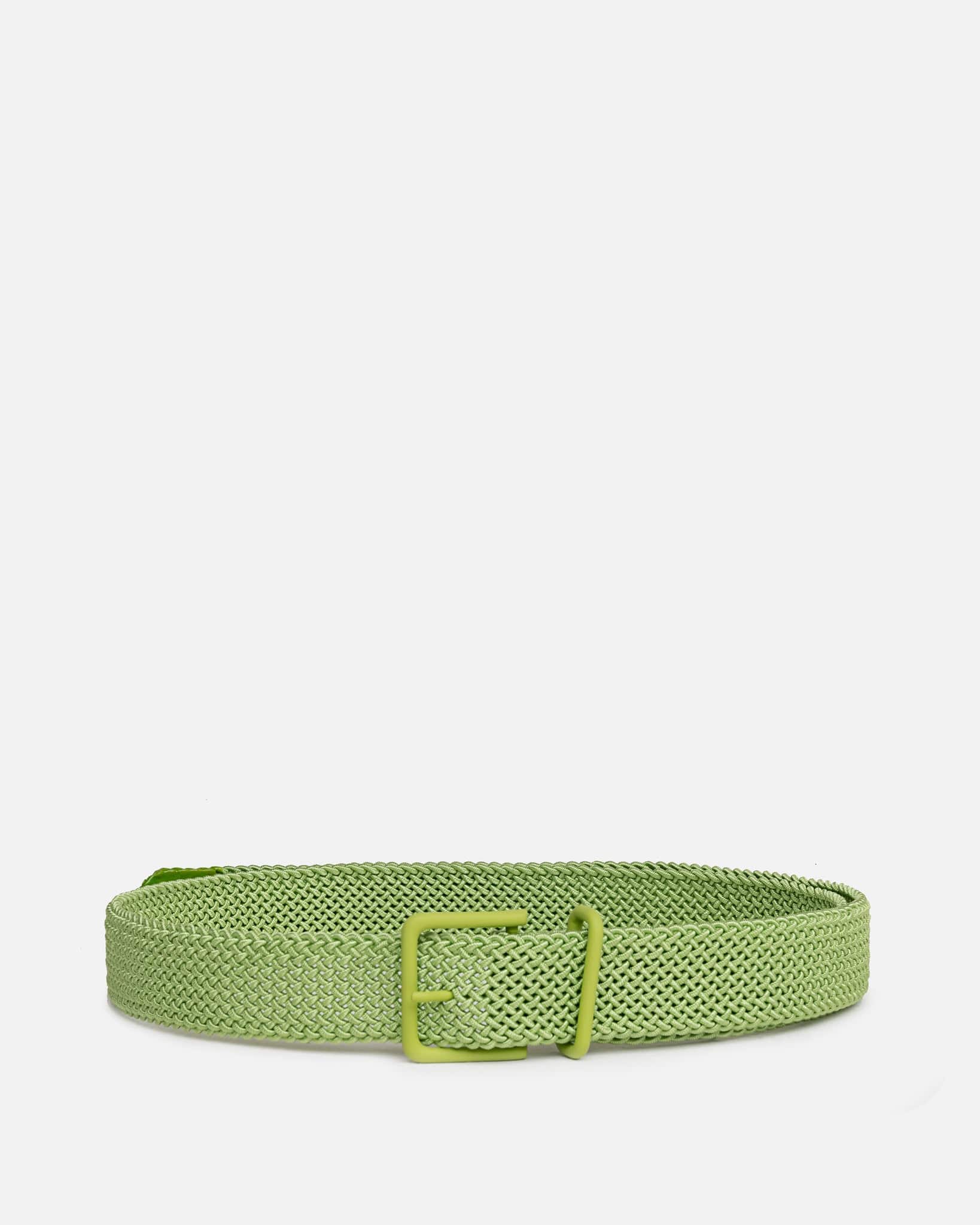 Homme Plissé Issey Miyake Stretch Belt in Light Green