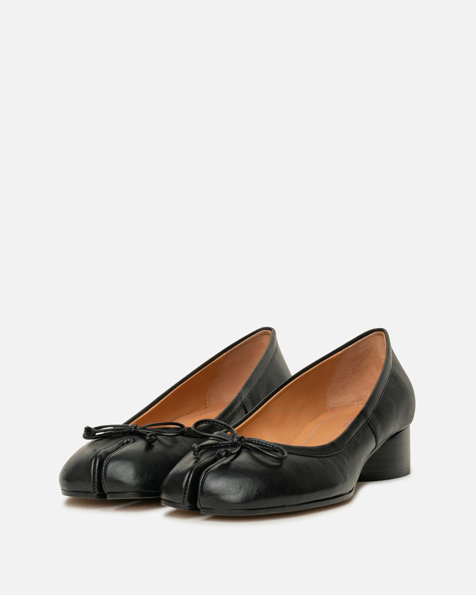 Tabi Ballerina Heels in Black
