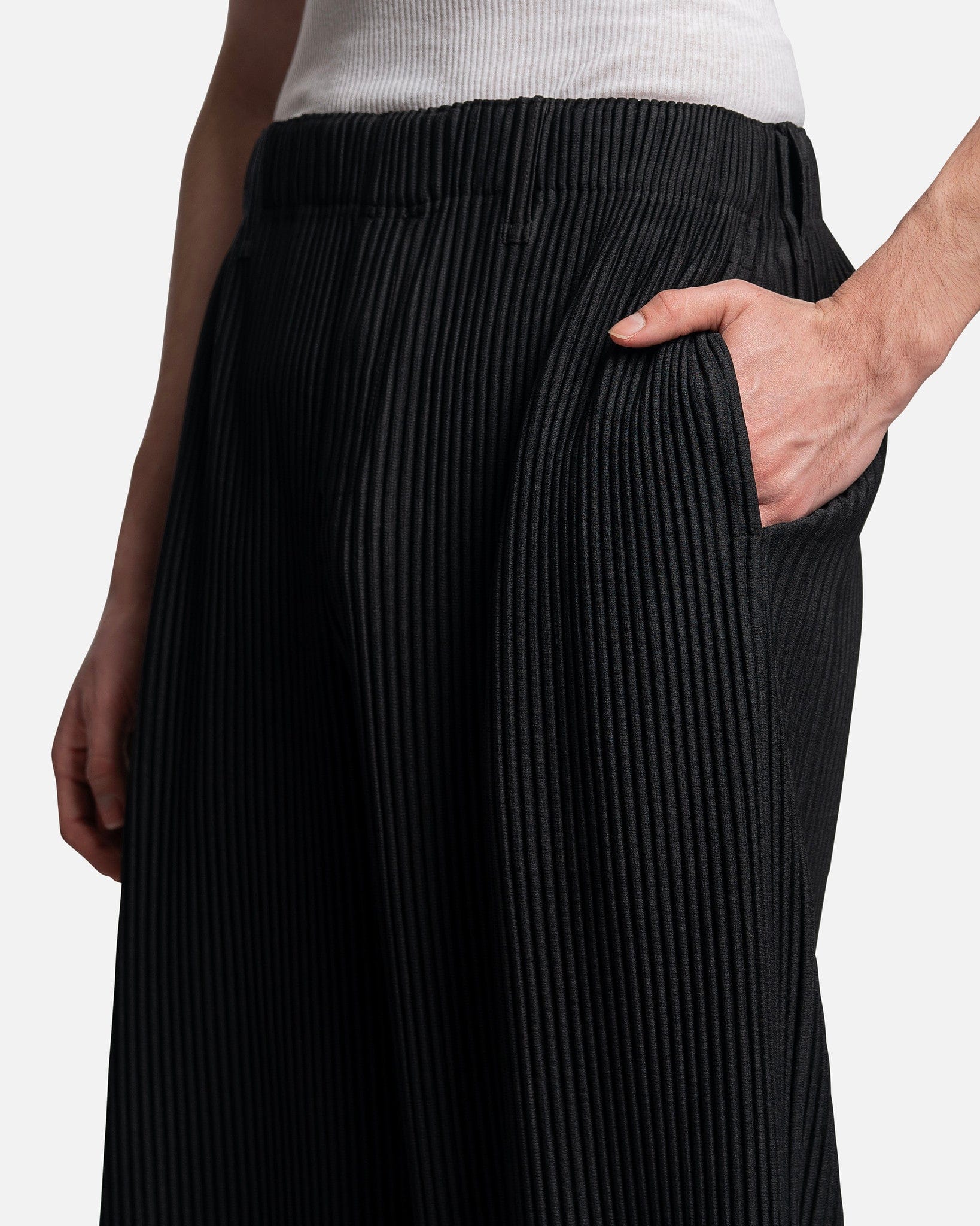 Tailored Pleats 2 Pants in Black