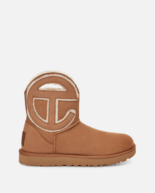 UGG x Telfar Women Boots Telfar Logo Boot Mini in Chestnut