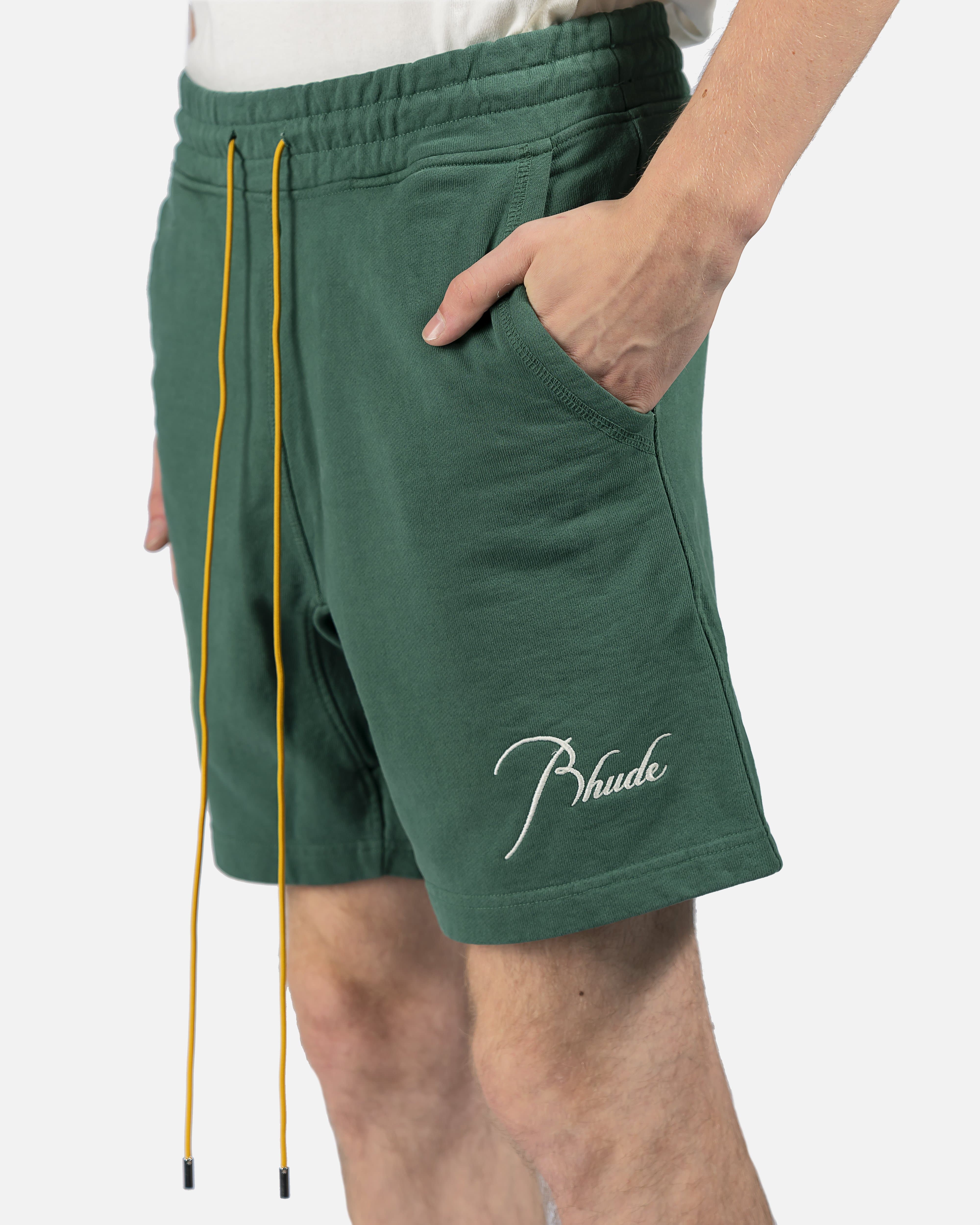 Brand New Rhude Championship team shorts Size (Med) shops Forrest Green