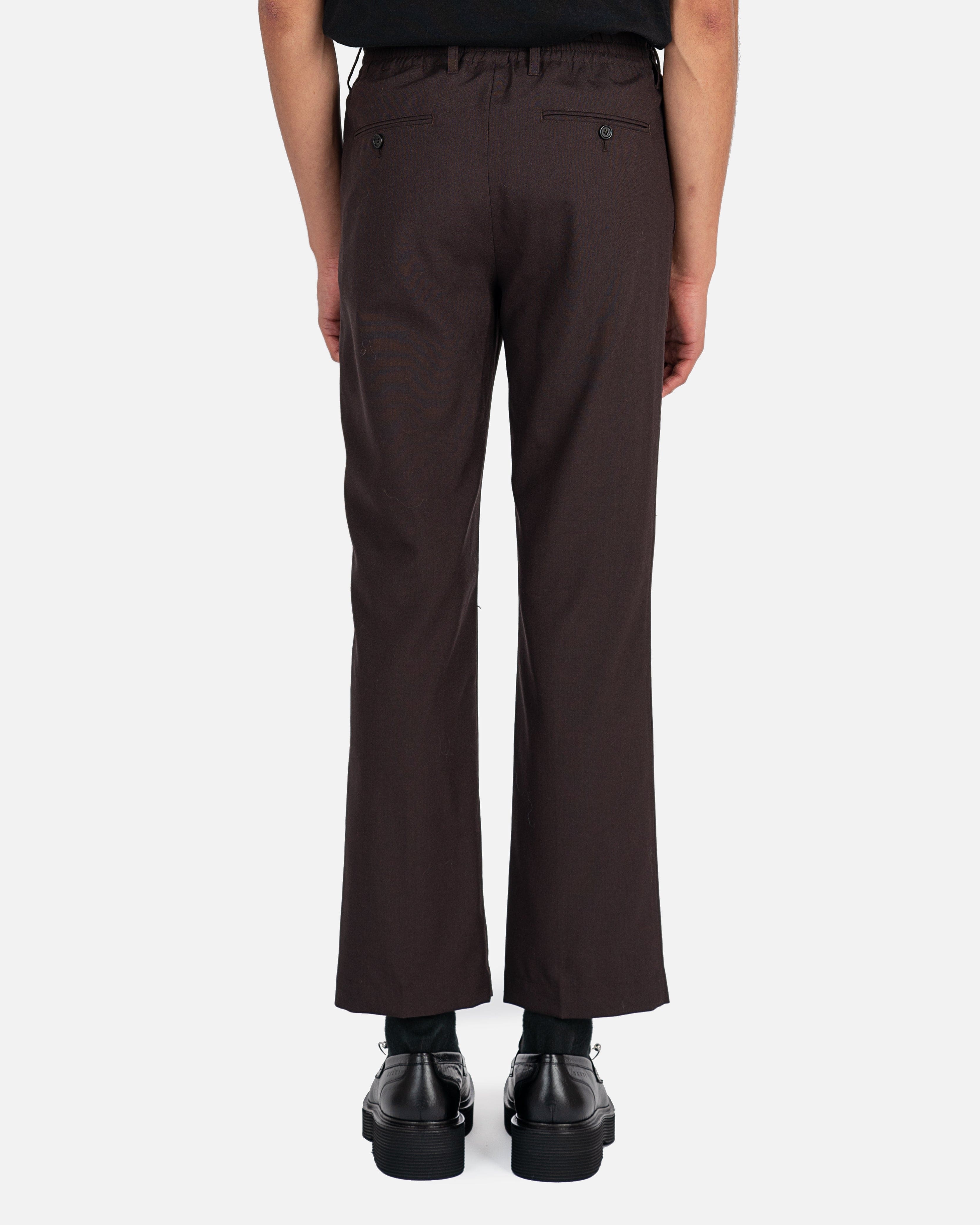 Tropical Wool Pants in Metal Brown – SVRN