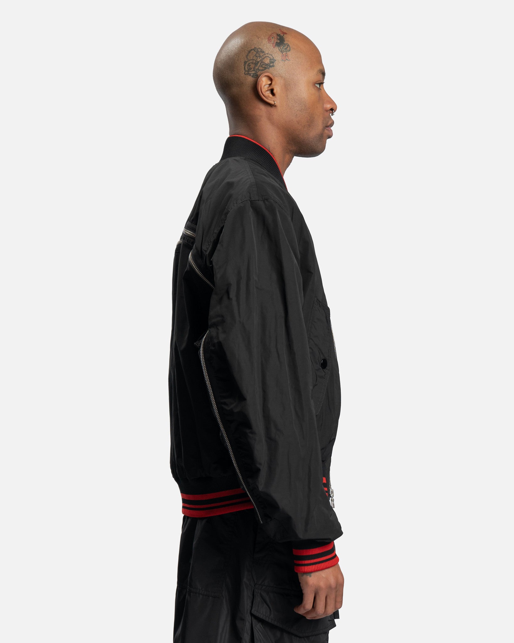 Vellow Patch Jacket in Black