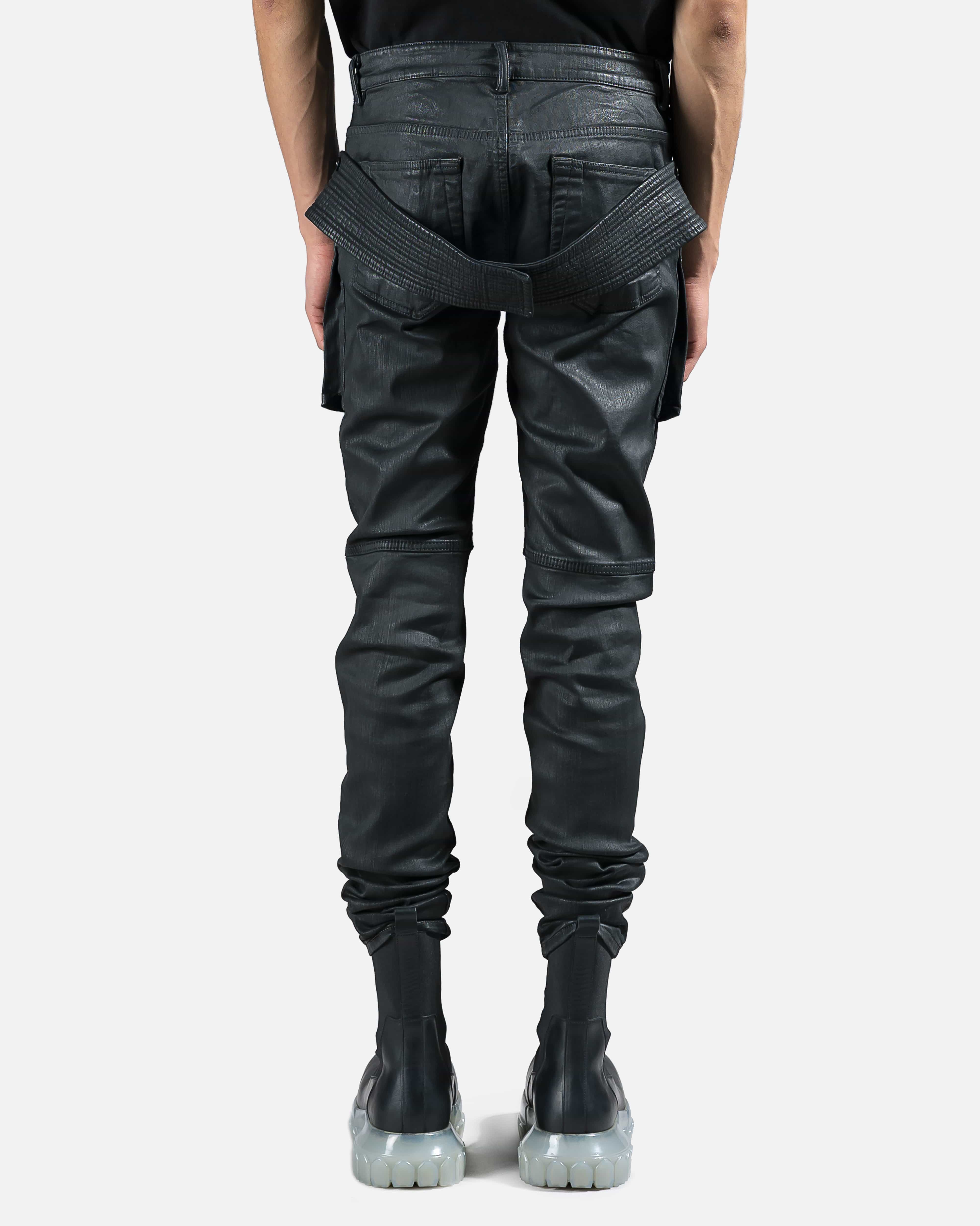 Waxed Easy Creatch Denim in Black