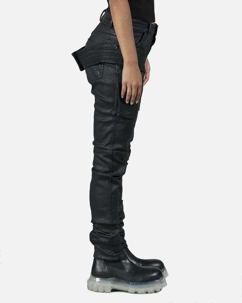 Waxed Easy Creatch Denim in Black – SVRN