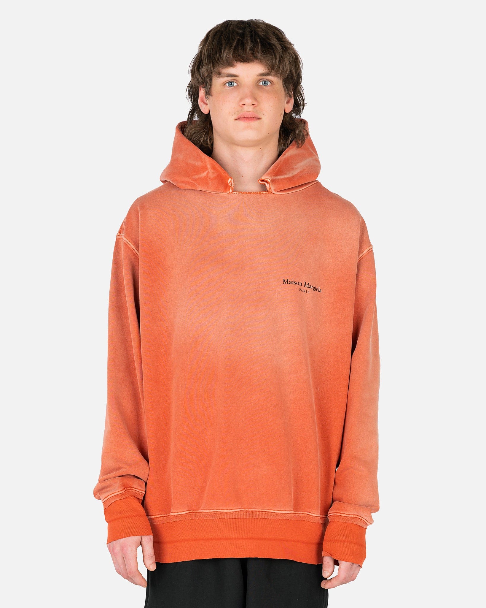 Weathered Hoodie in Orange – SVRN