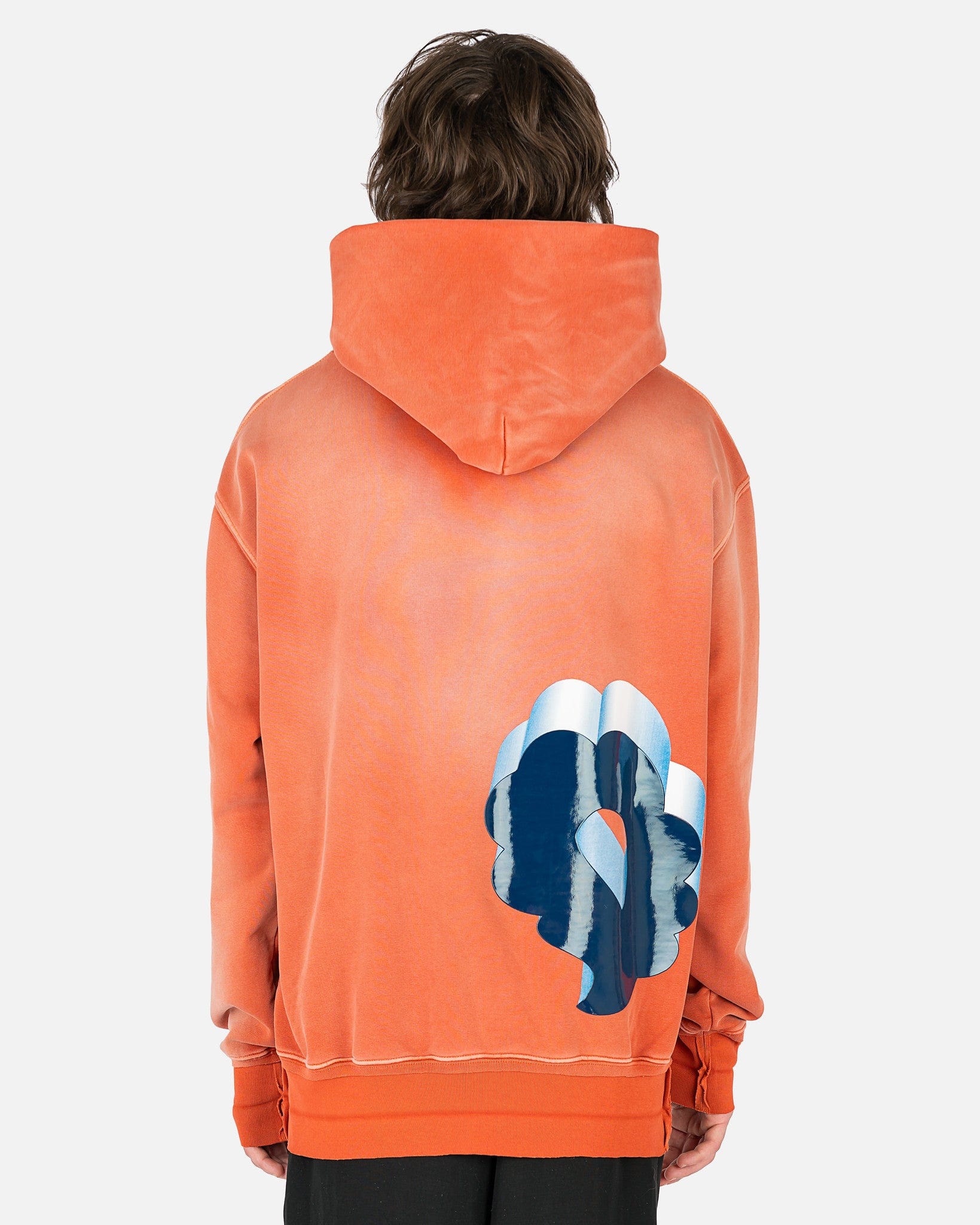 Weathered Hoodie in Orange – SVRN