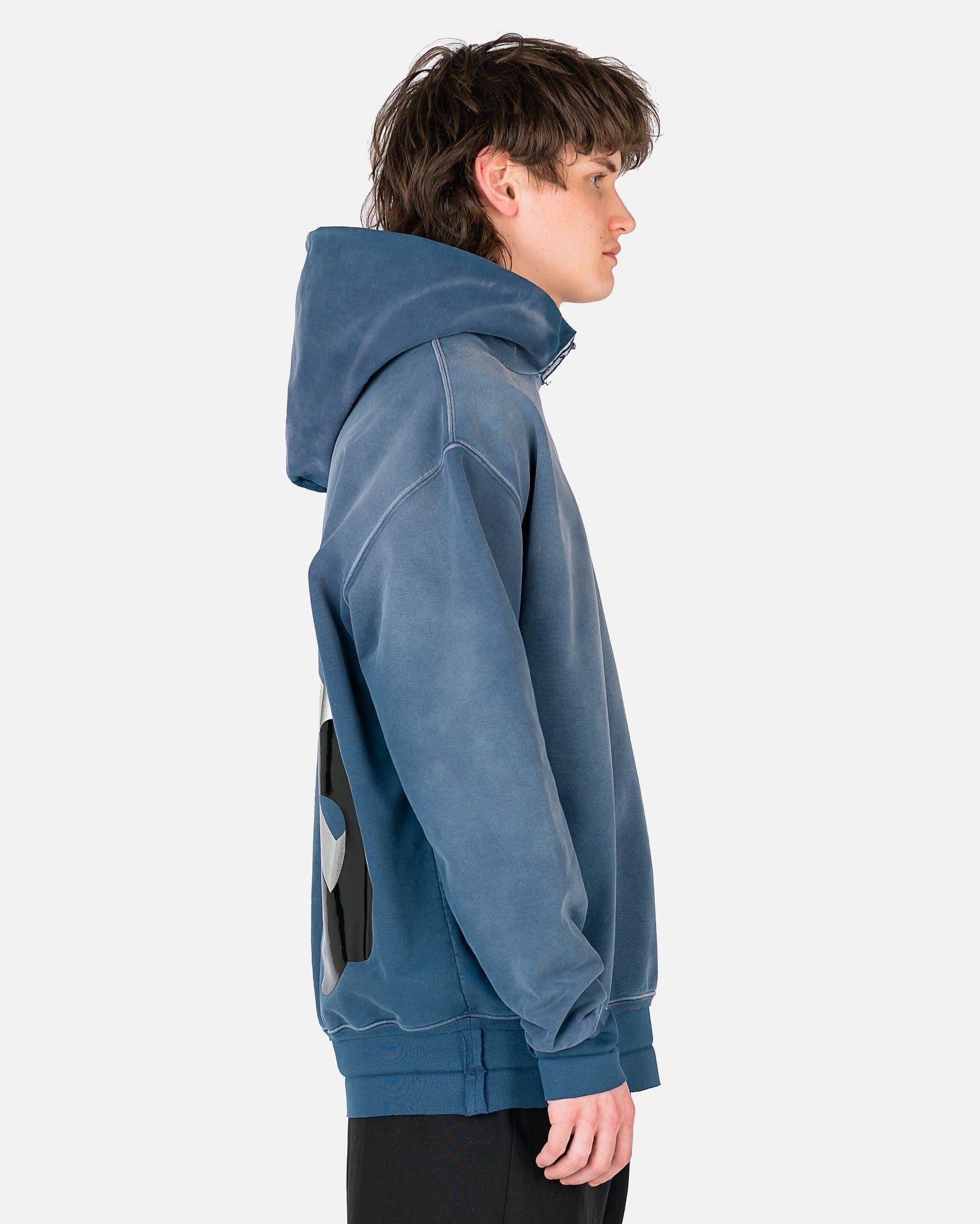 Weathered Hoodie in Slate Blue – SVRN