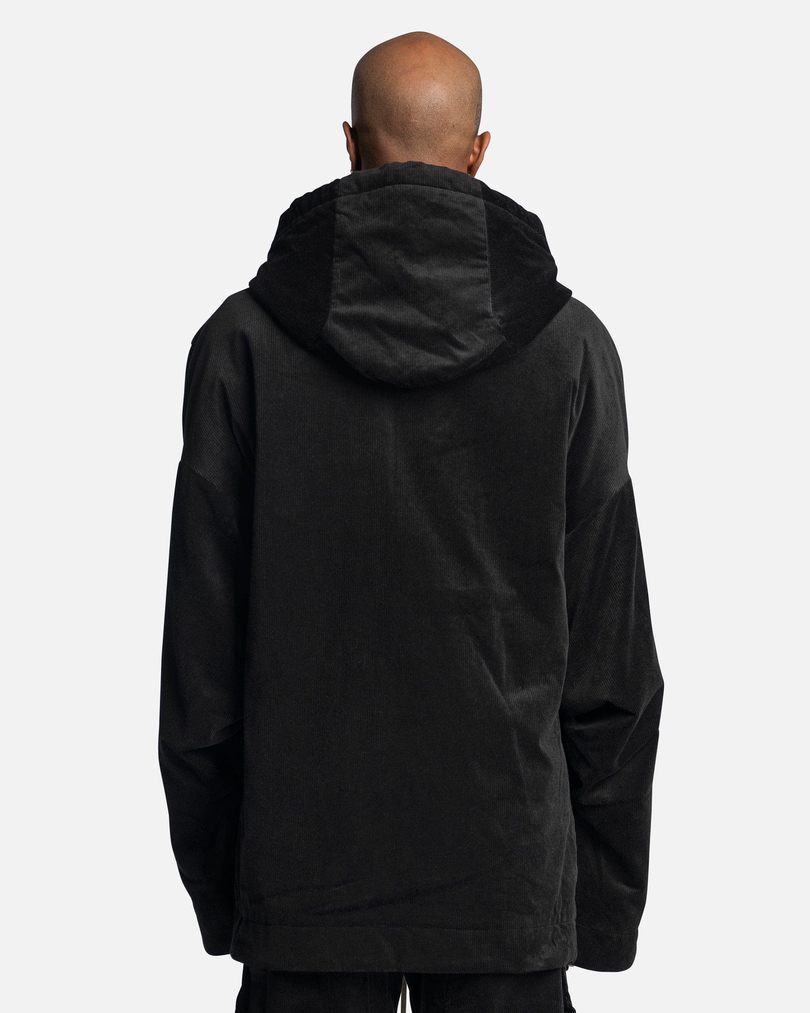 Zip Front Peter Jacket in Black